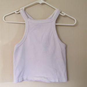 White crop top